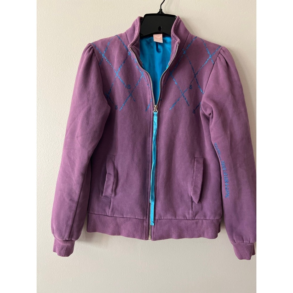 Stussy Women's Zip Up Purple Small